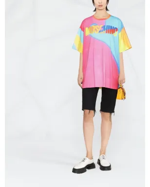 Moschino ロゴプリント オーバーサイズTシャツ - サムネイル2