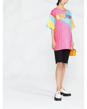 Moschino ロゴプリント オーバーサイズTシャツ - サムネイル4