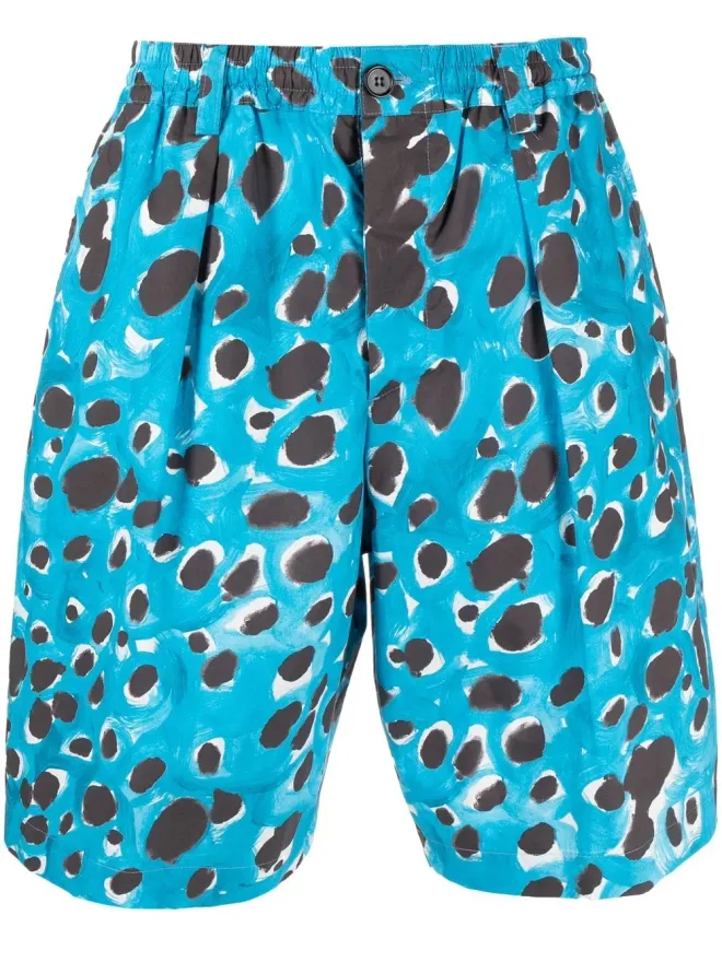 Marni Marni 全身レオパード柄ショーツの商品画像