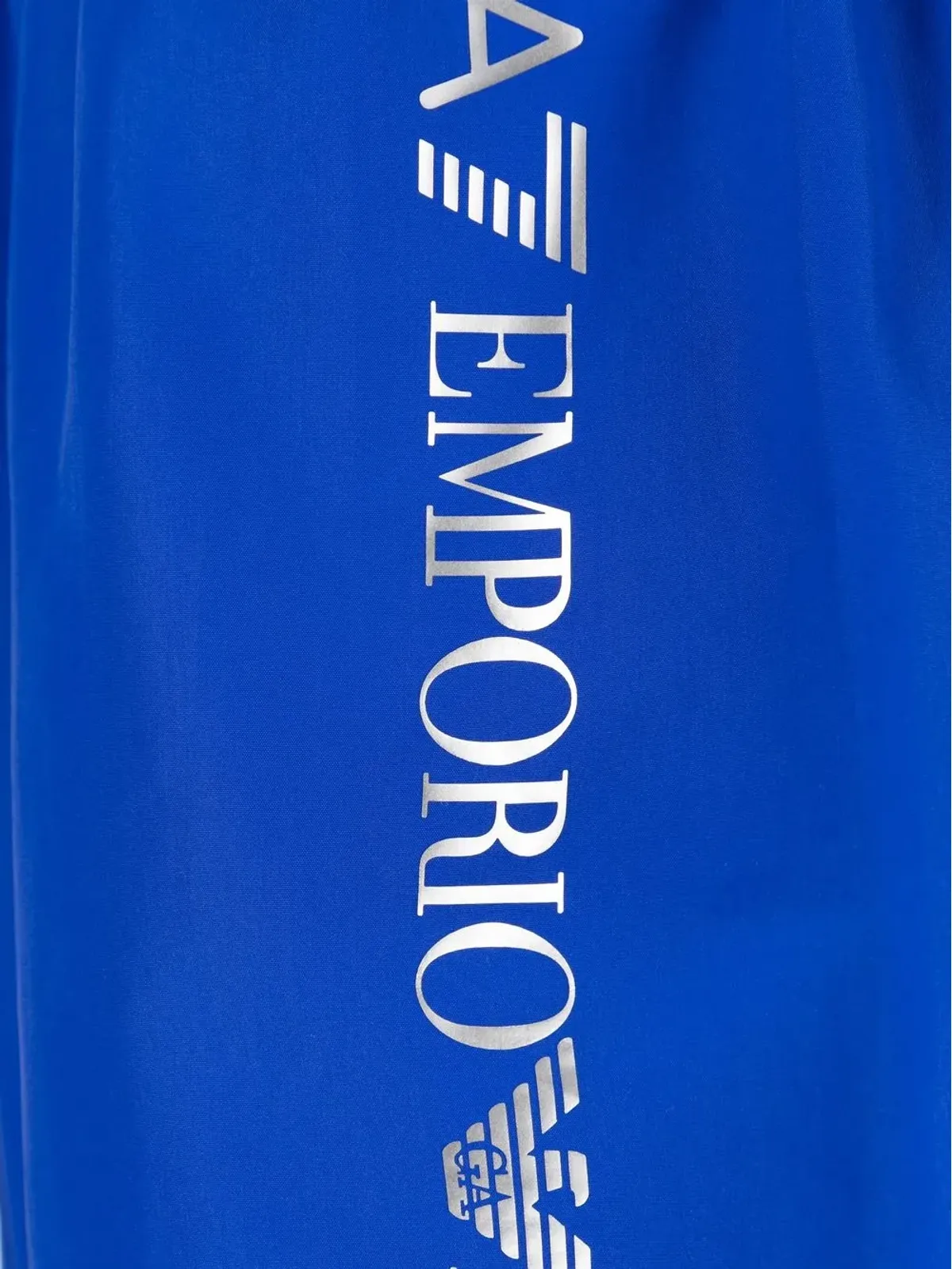 Ea7 Emporio Armani ロゴプリント スイムショーツ - ブルー - 画像3