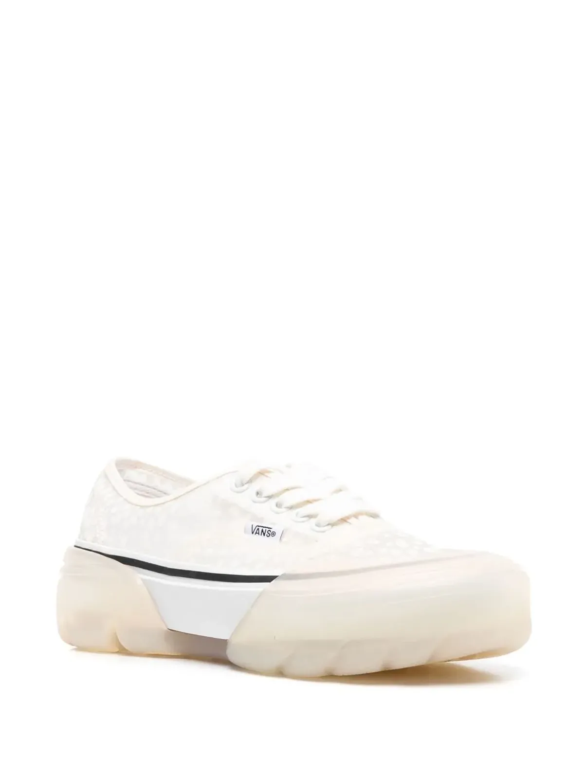 Vans チャンキー ロゴパッチ レースアップスニーカー - 画像2
