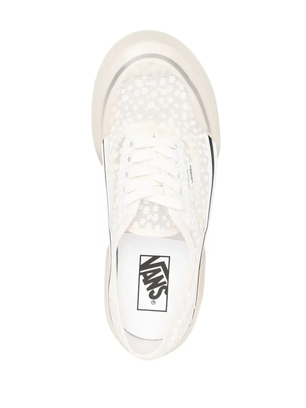 Vans チャンキー ロゴパッチ レースアップスニーカー - 画像4