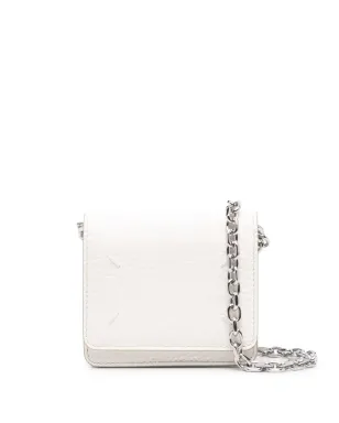Maison Margiela 四つ針ステッチ レザー チェーン ウォレット - サムネイル1