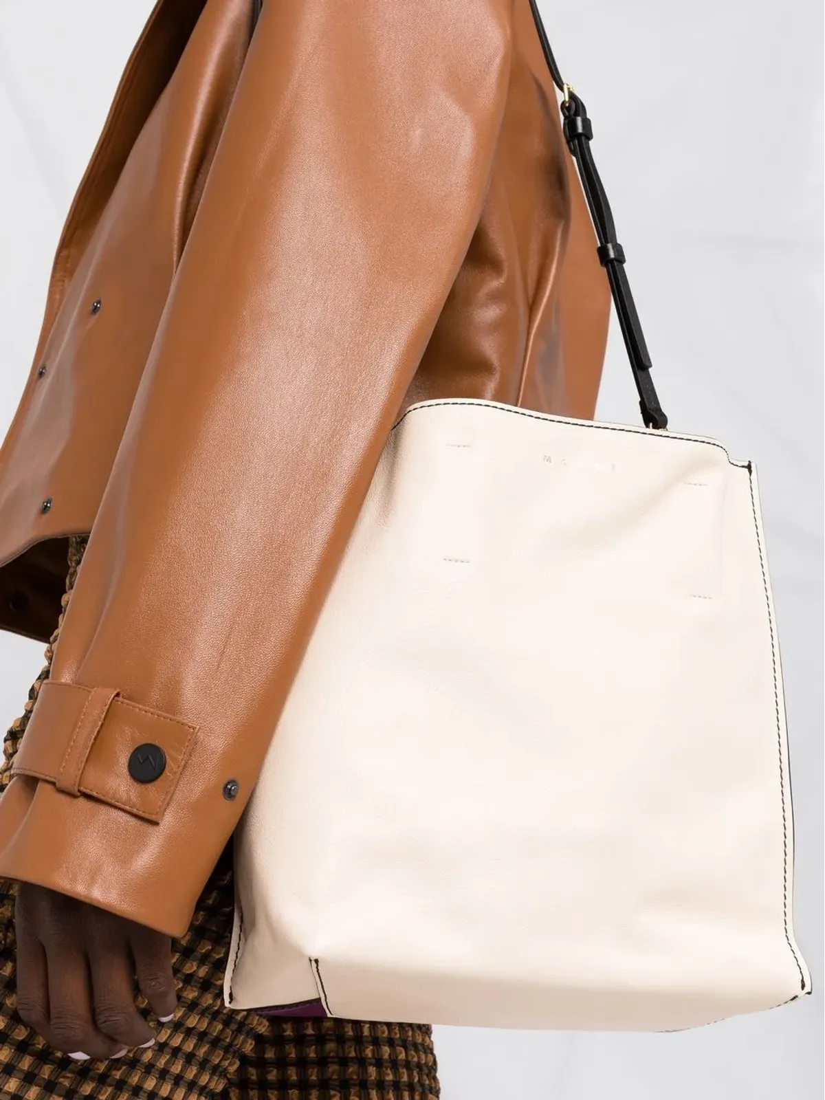 Marni Museuo colour-block トートバッグ - 画像3