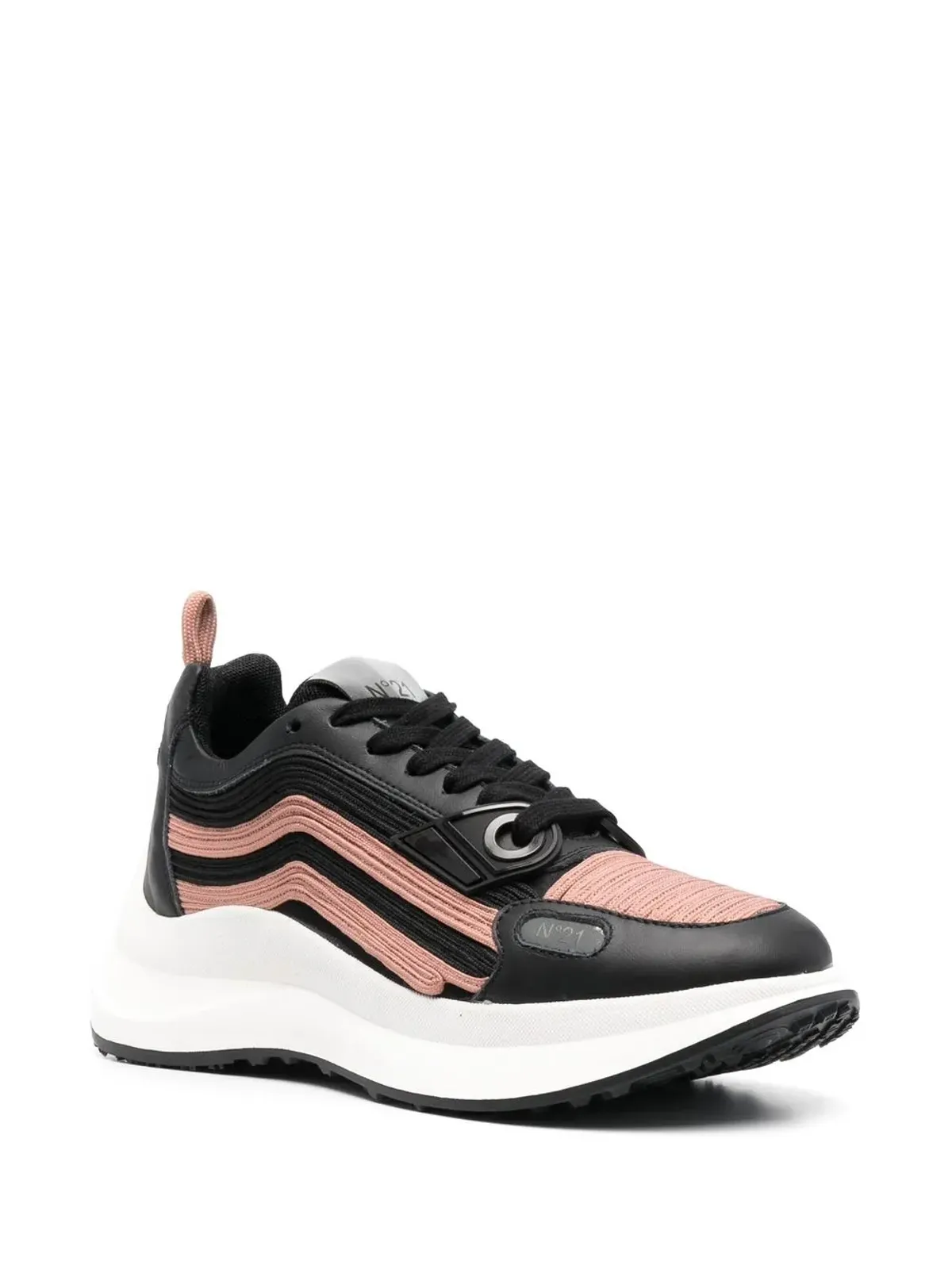 Nº21 Gymnic low-top sneakers - Black - 画像2
