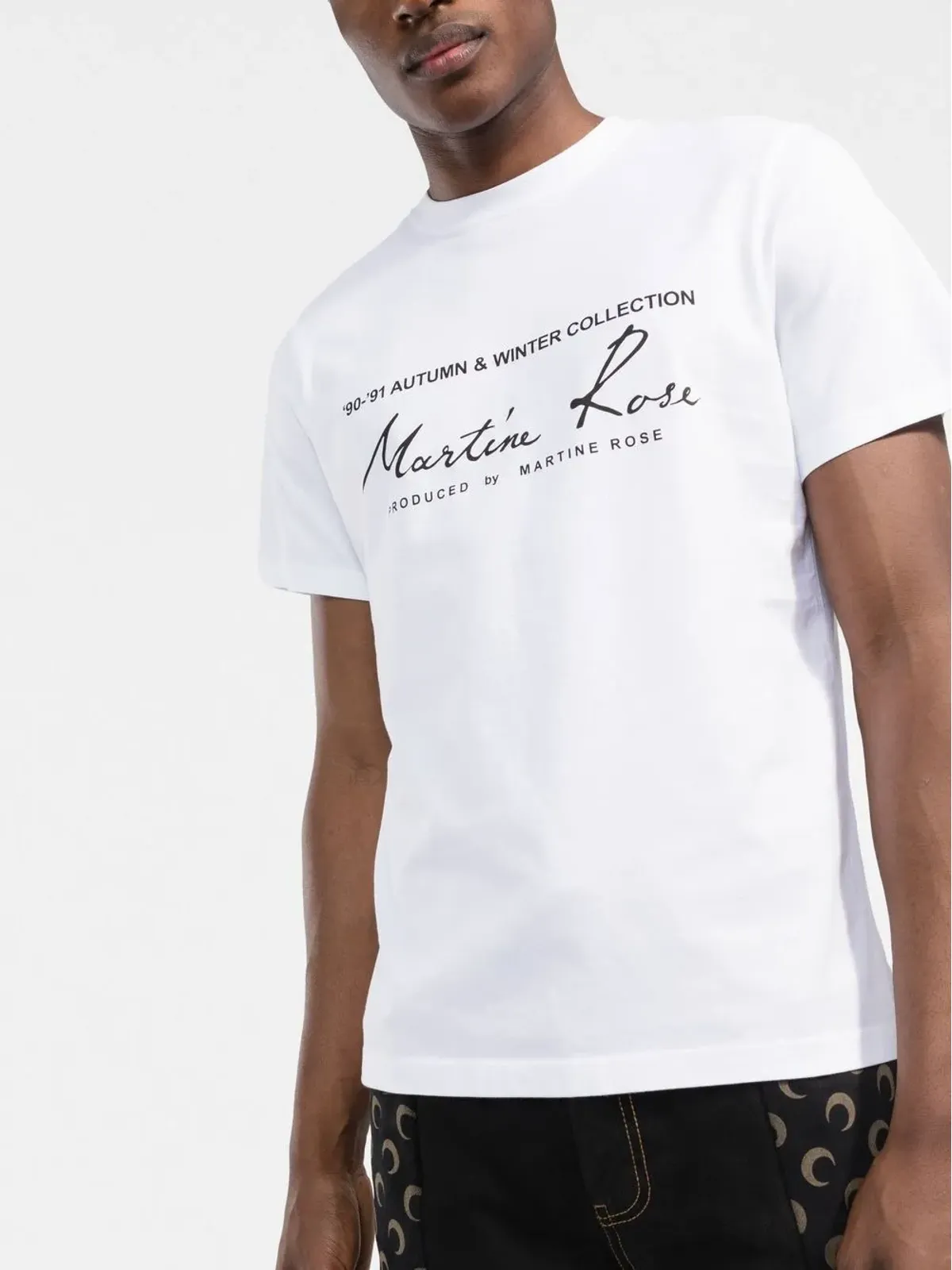 Martine Rose ロゴプリントTシャツ - 画像3