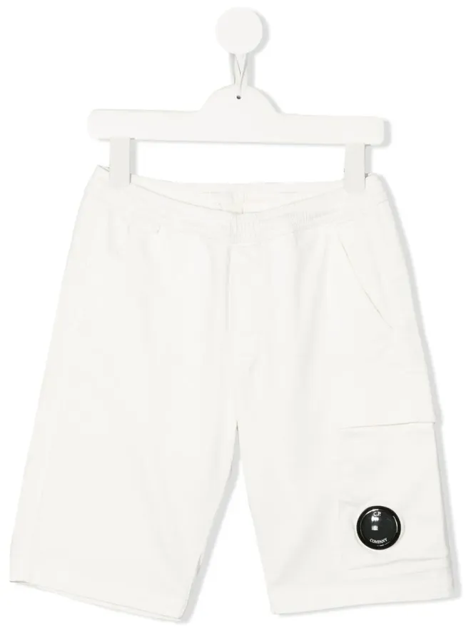 C.P. Company Kids C.P. Company Kids ロゴパッチ トラックショーツ - Whiteの商品画像