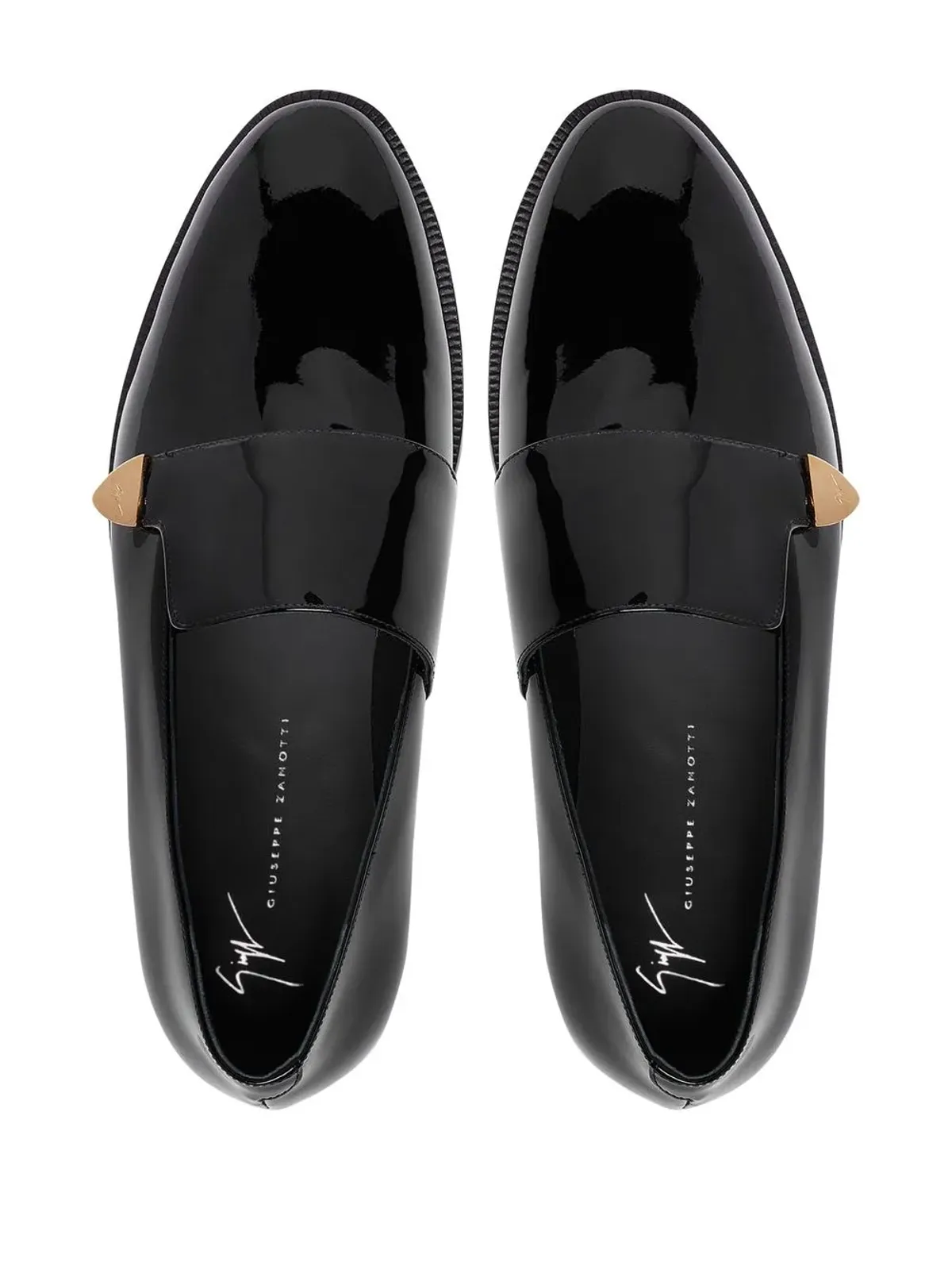 Giuseppe Zanotti エフラム ローファー - ブラック - 画像4