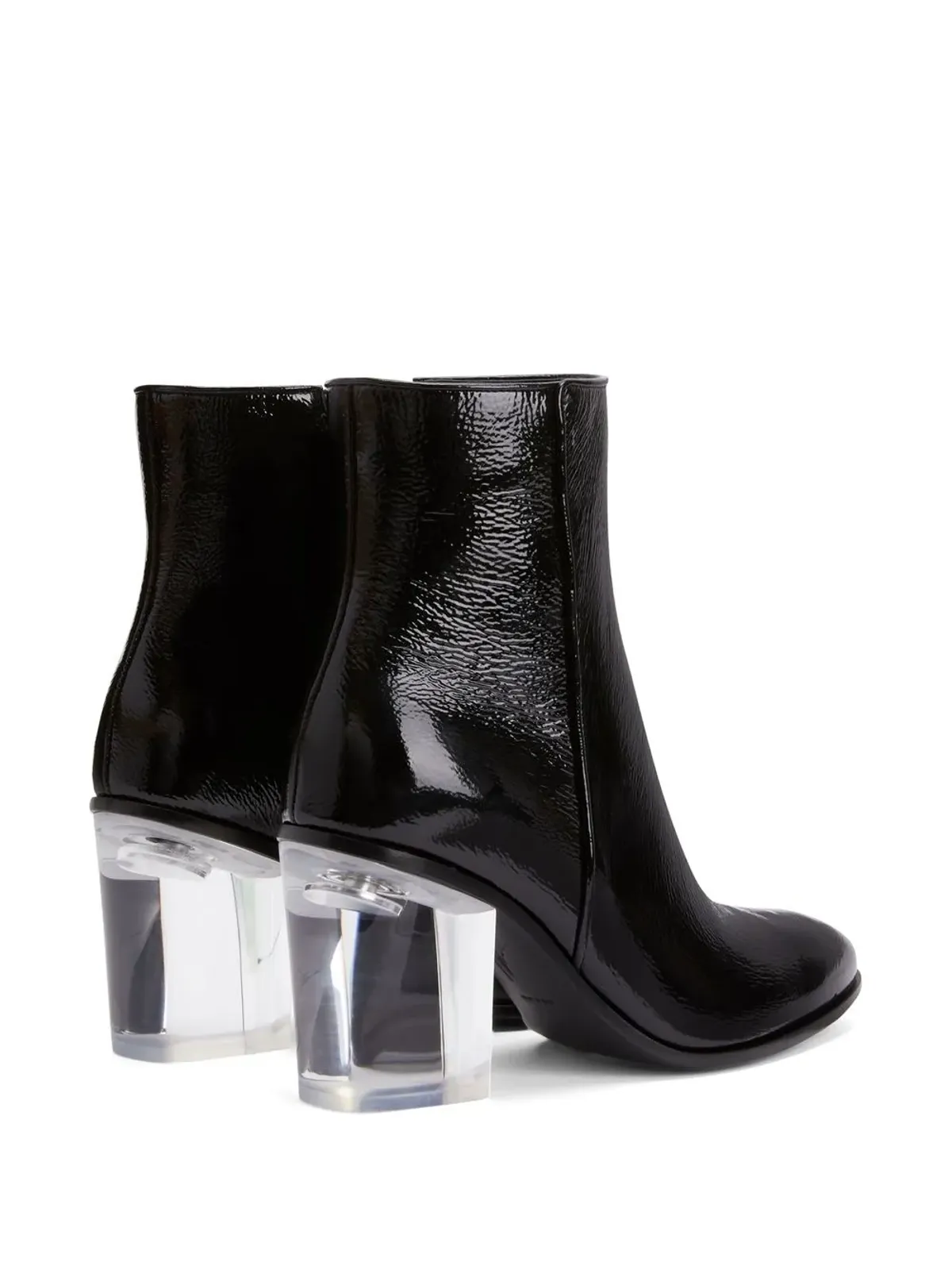 Giuseppe Zanotti エンリエット Plexy アンクルブーツ - 画像3