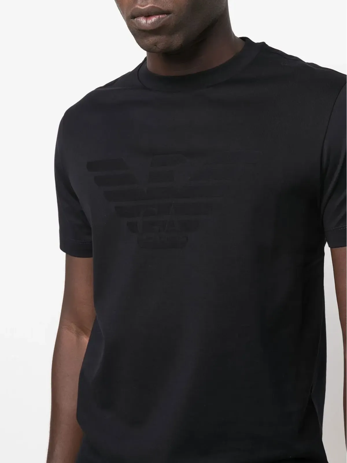 Emporio Armani ロゴプリント半袖Tシャツ - 画像5