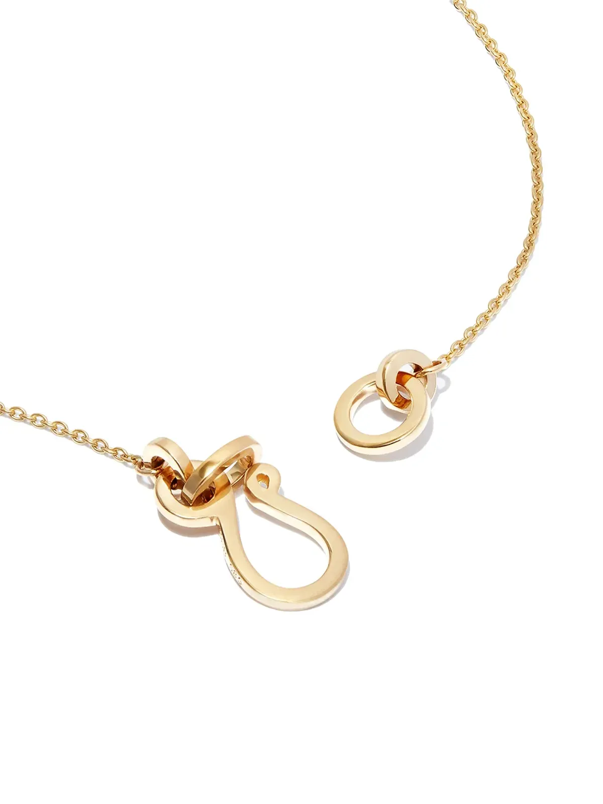 Sophie Bille Brahe 14kt yellow gold Lune grand pearl necklace - 画像3
