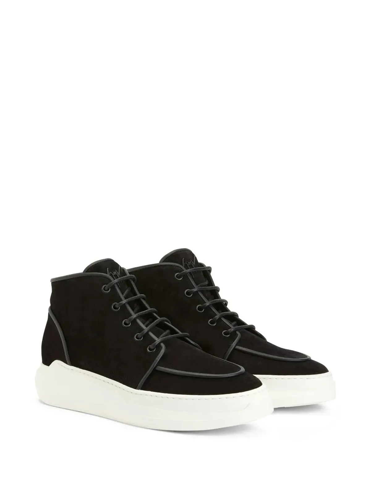 Giuseppe Zanotti ビーヴェル ミッドトップ スニーカー - 画像2