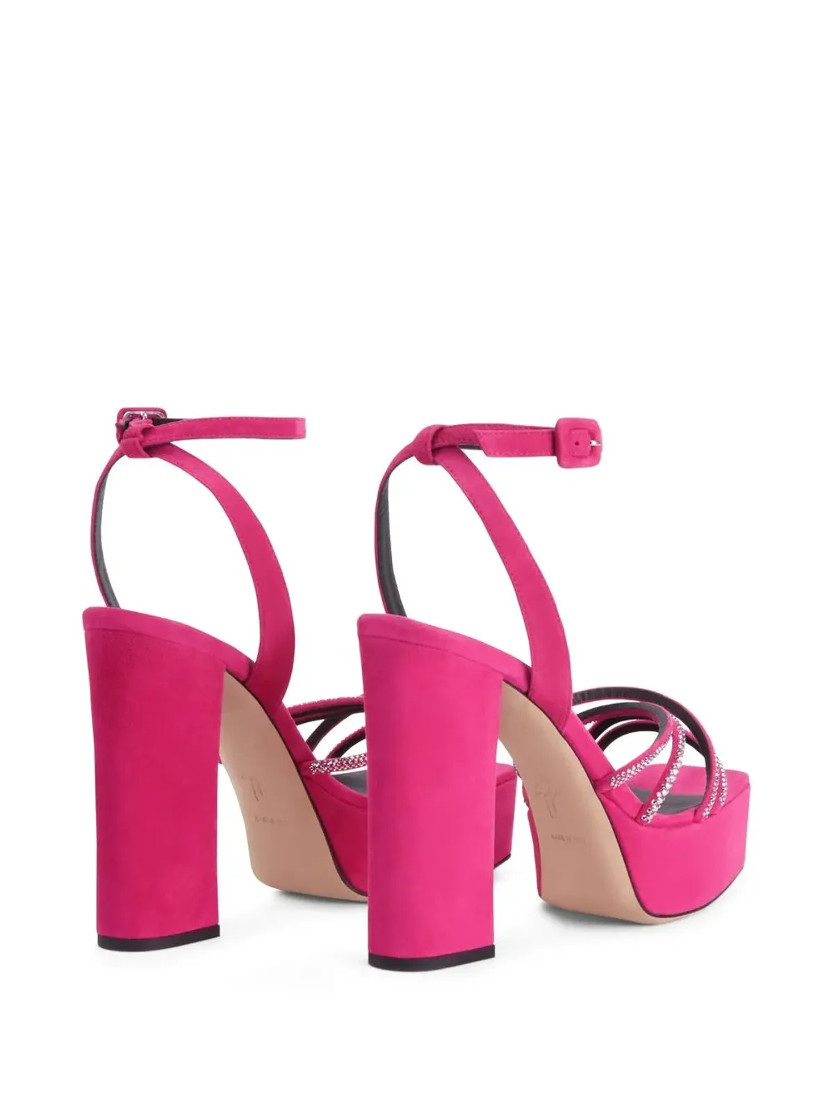Giuseppe Zanotti アルハマ エンブリッシュド・プラットフォーム・サンダル 120mm - 画像3