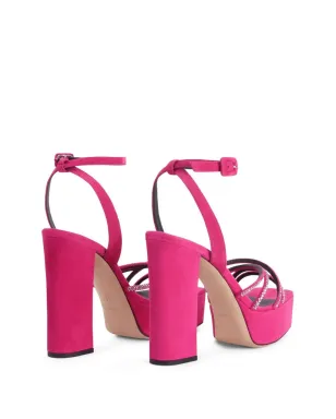 Giuseppe Zanotti アルハマ エンブリッシュド・プラットフォーム・サンダル 120mm - サムネイル3
