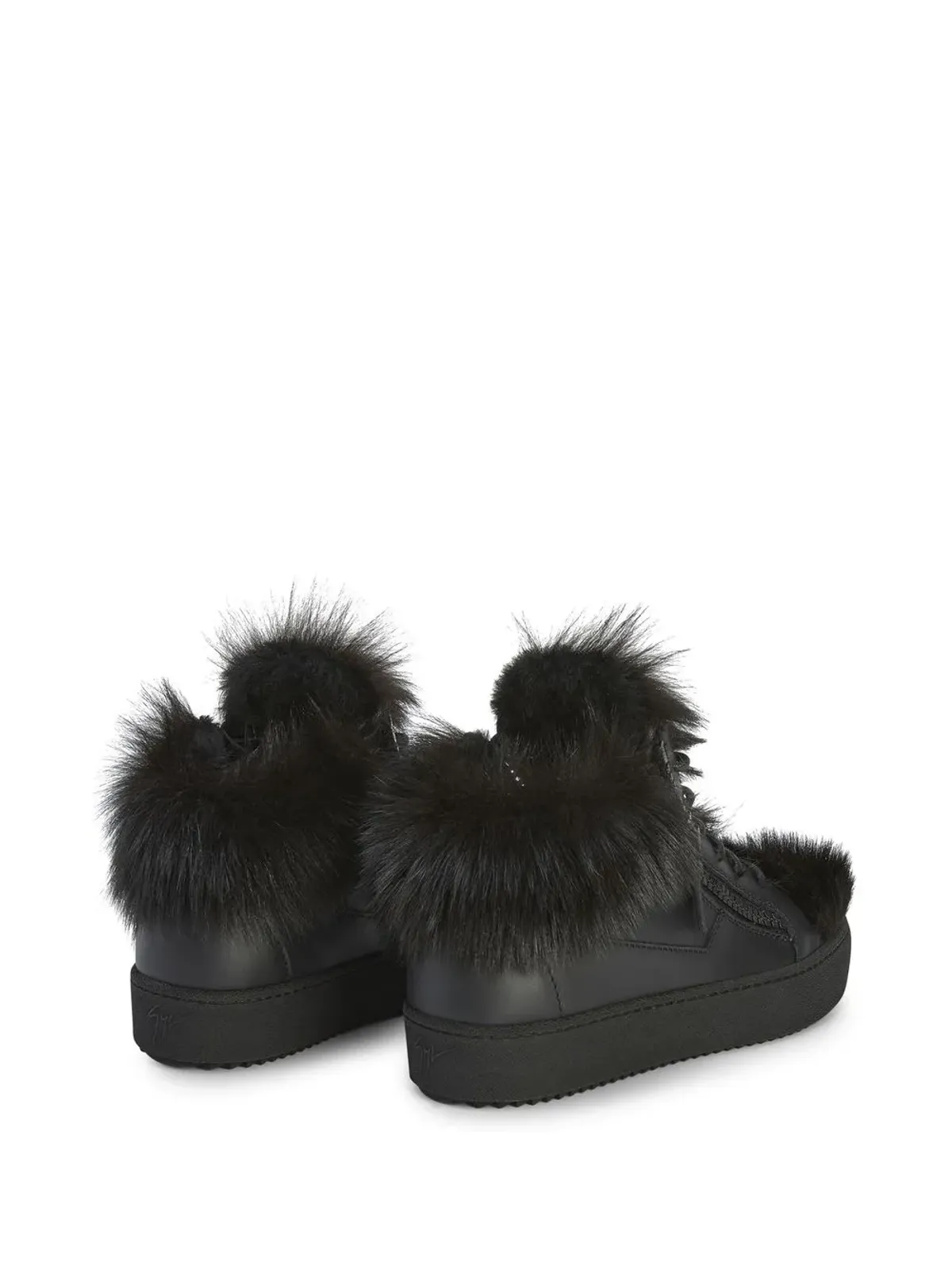 Giuseppe Zanotti Marlena Winter ミッドトップスニーカー - 画像3