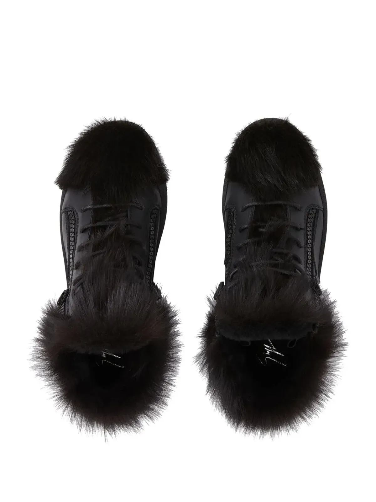 Giuseppe Zanotti Marlena Winter ミッドトップスニーカー - 画像4