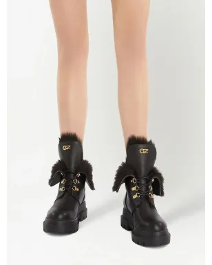 Giuseppe Zanotti Phillis コンバットブーツ - サムネイル3