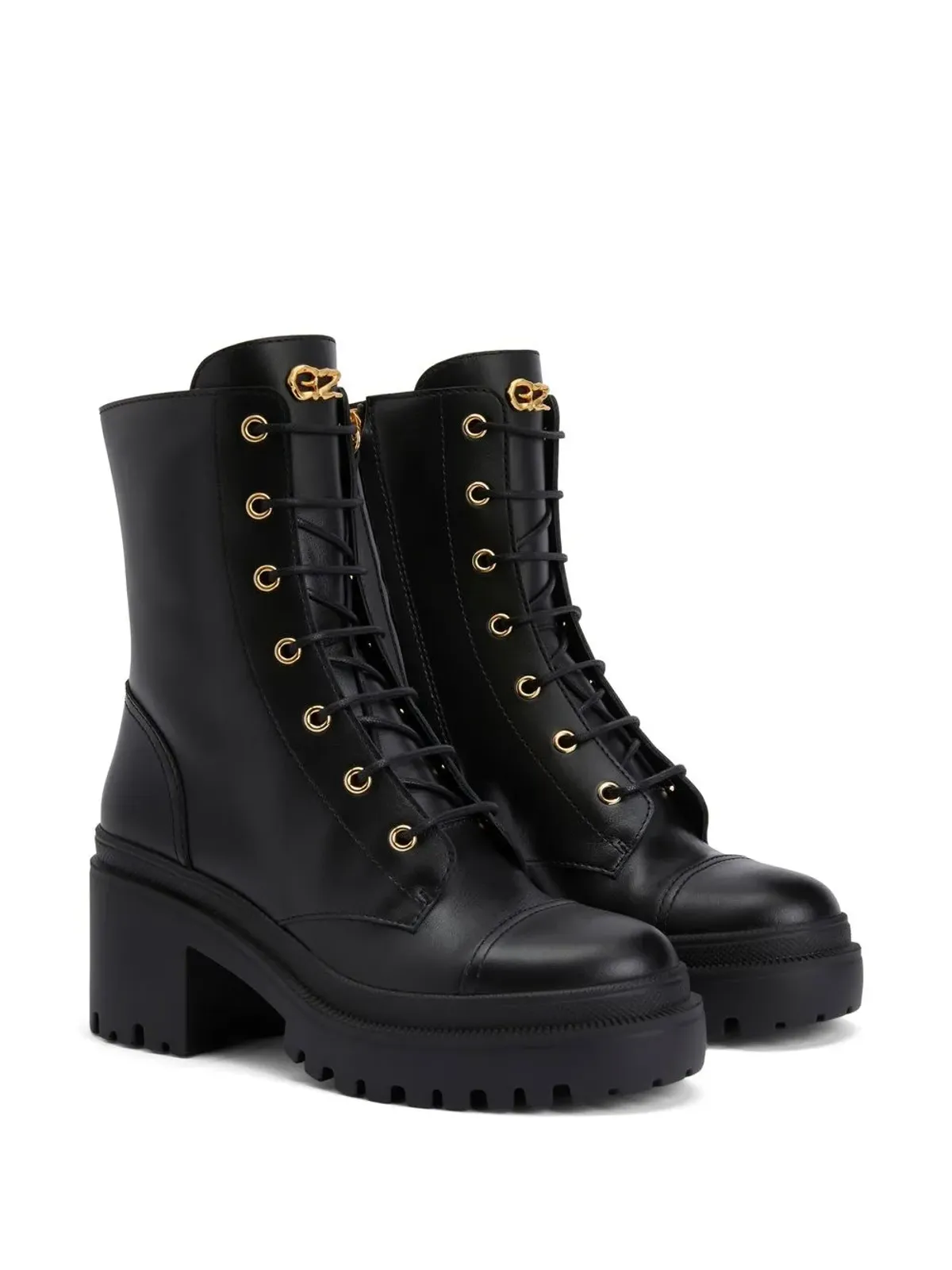 Giuseppe Zanotti Malakhy コンバットブーツ - 画像2