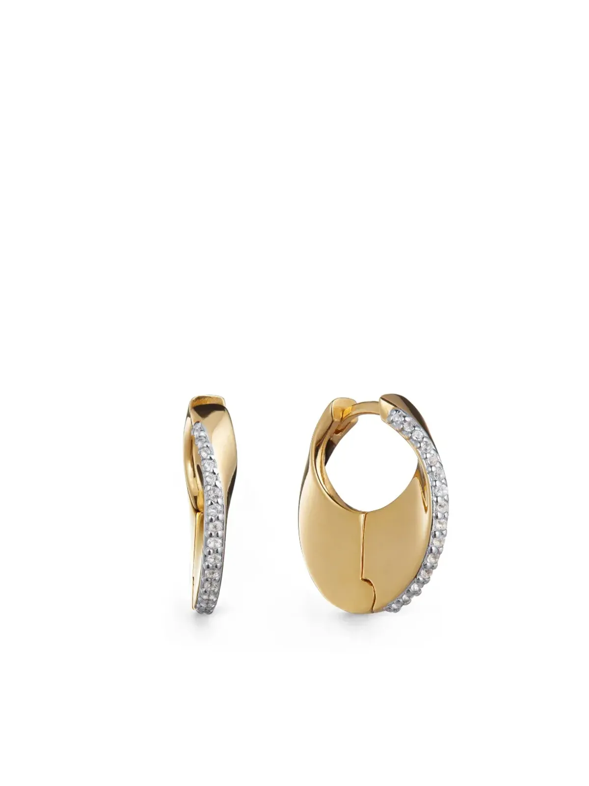 Otiumberg siren hoop earrings - 画像2