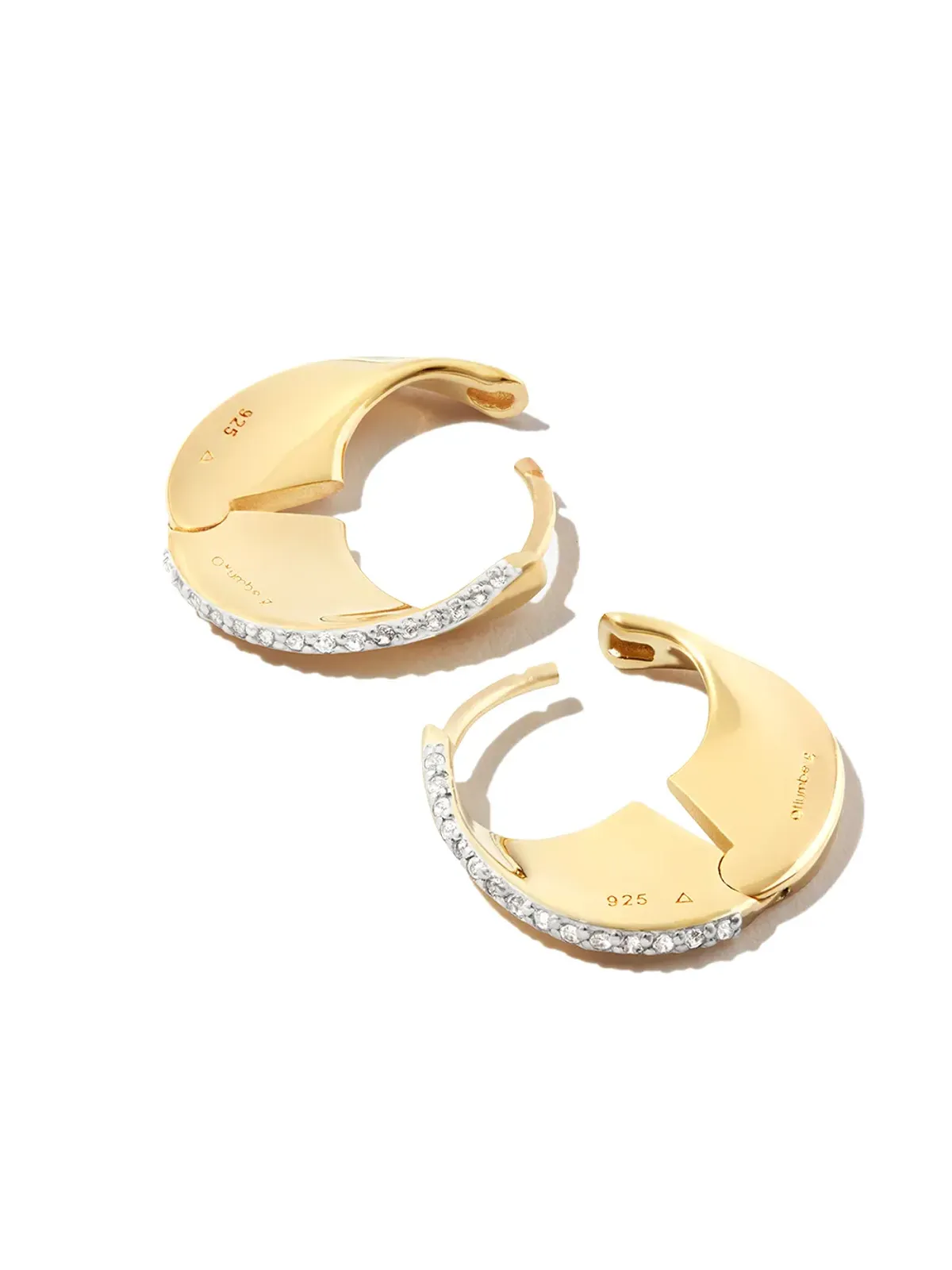 Otiumberg siren hoop earrings - 画像3