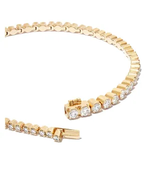 Sophie Bille Brahe 18K イエローゴールド ダイヤモンド テニスブレスレット - サムネイル2