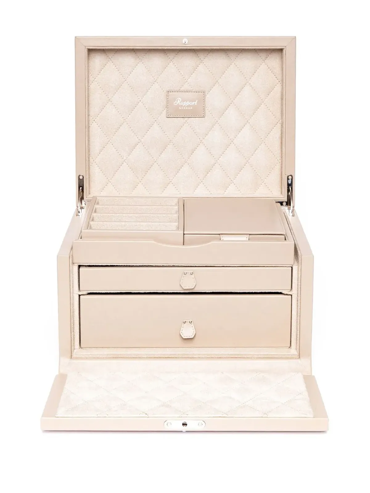 Rapport Aura large jewellery box - Neutrals - 画像2