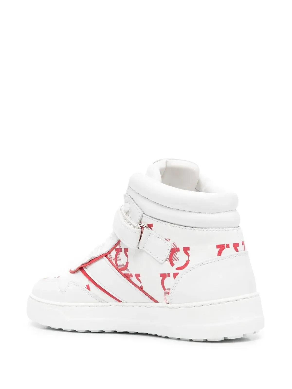 Ferragamo Noè ハイトップ レザースニーカー - 画像3