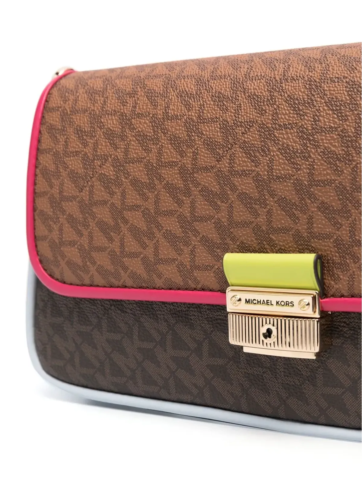 Michael Michael Kors Bradshaw ロゴプリント クロスボディバッグ - 画像5