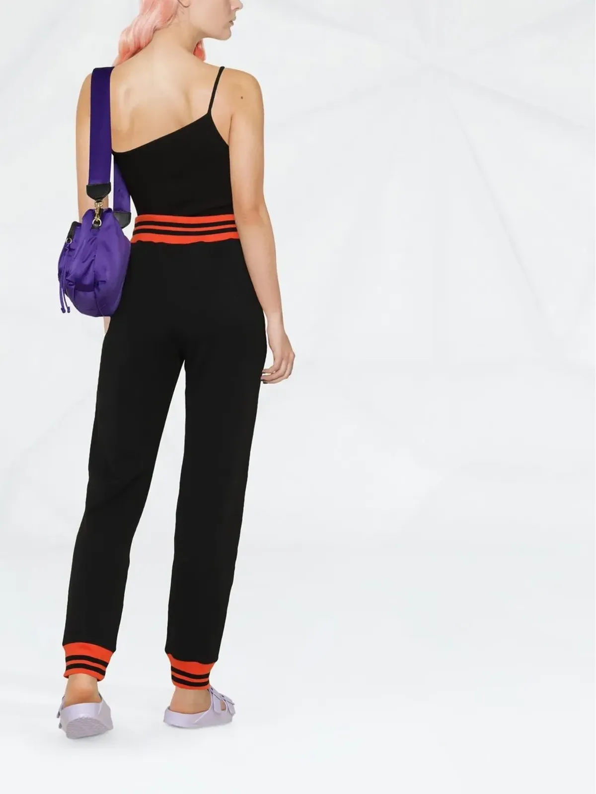 Moschino ロゴパッチ トラックパンツ - 画像3
