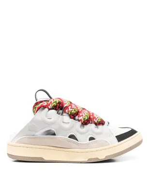 Lanvin ロートップ レザー スニーカー - サムネイル1