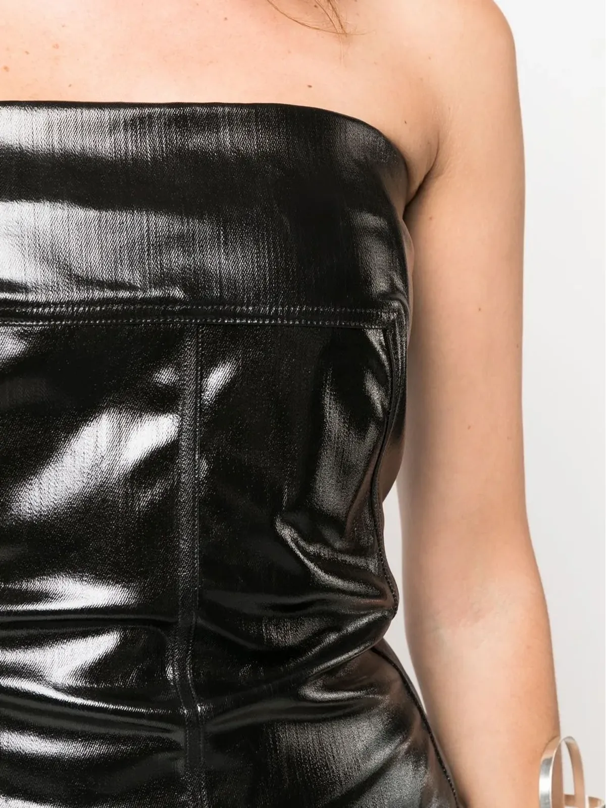 Rick Owens ストラップレス・ビスティエトップ - 画像5