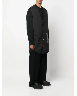 Rick Owens DRKSHDW ロゴプリント ノースリーブコート - サムネイル3