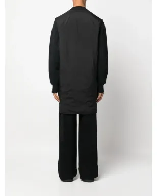 Rick Owens DRKSHDW ロゴプリント ノースリーブコート - サムネイル4