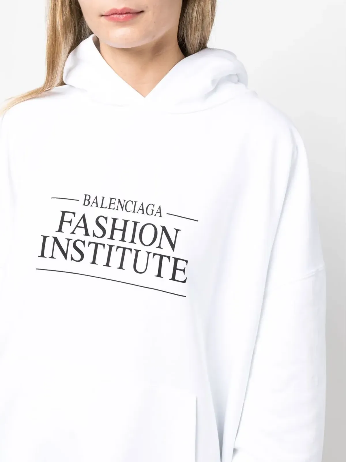 Balenciaga スローガンプリント フーディ - 画像5