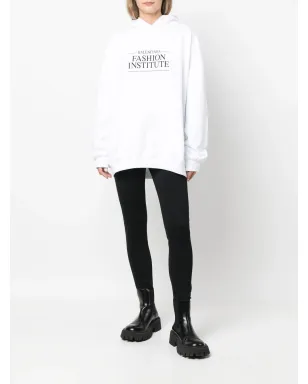 Balenciaga スローガンプリント フーディ - サムネイル2