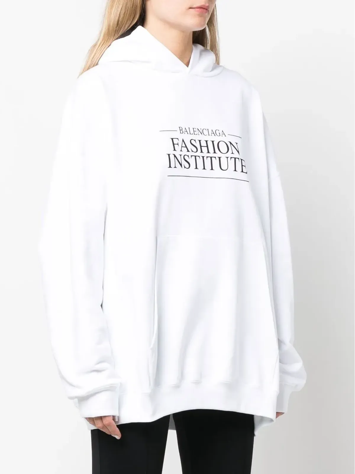 Balenciaga スローガンプリント フーディ - 画像3