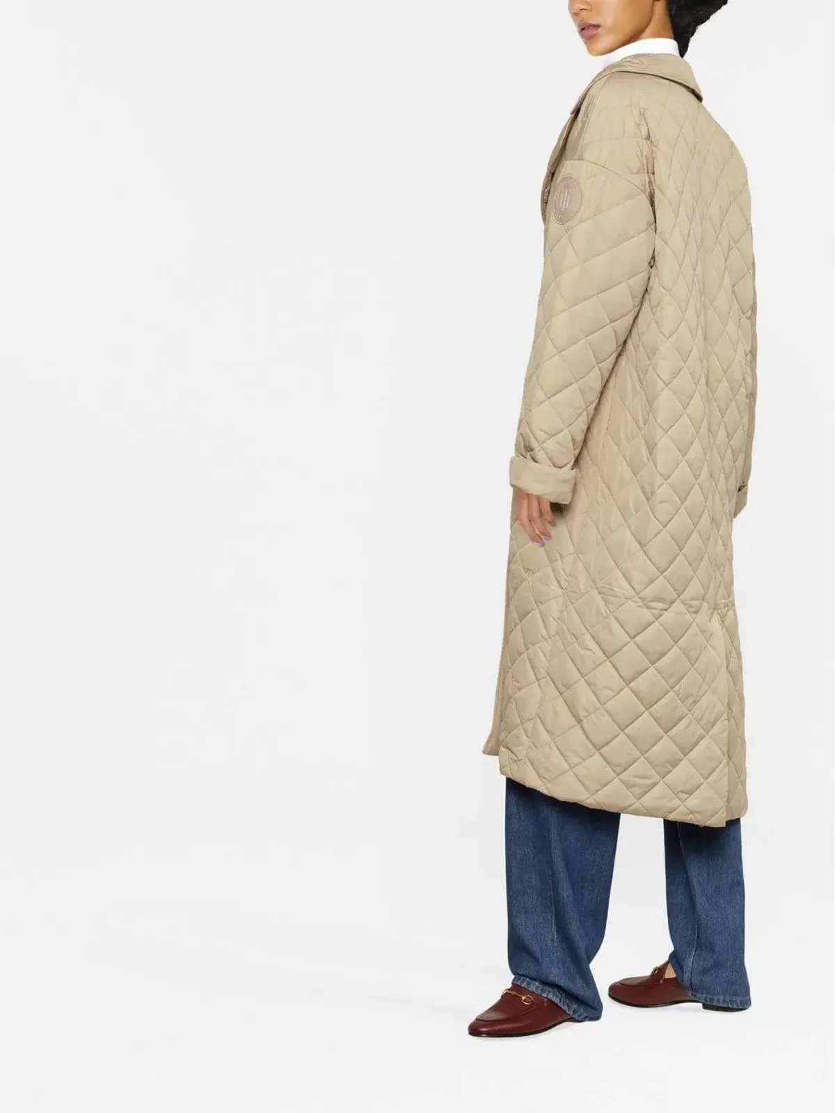 Tommy Hilfiger Soronaキルティングベルト付きコート - 画像3