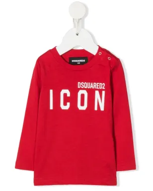 DSQUARED2 KIDS アイコンロゴプリントTシャツ - サムネイル1