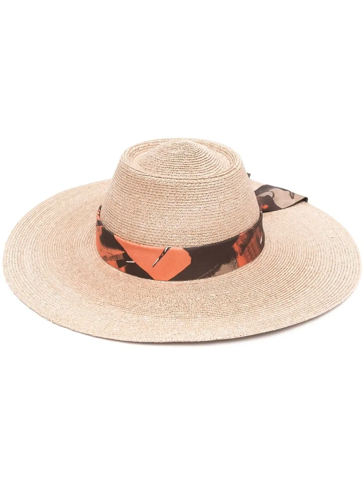 Ferragamo リボンタイストローハット - 画像1