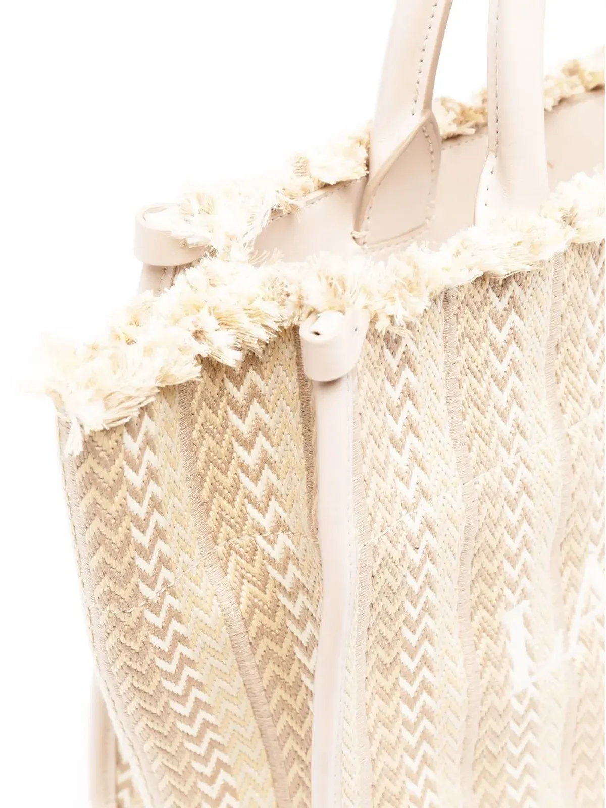 Lanvin In & Out ヘリンボーン トートバッグ - Neutrals - 画像5