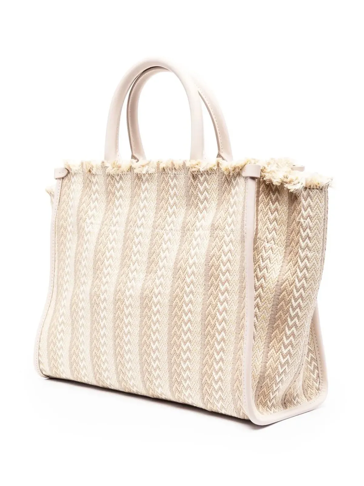 Lanvin In & Out ヘリンボーン トートバッグ - Neutrals - 画像4