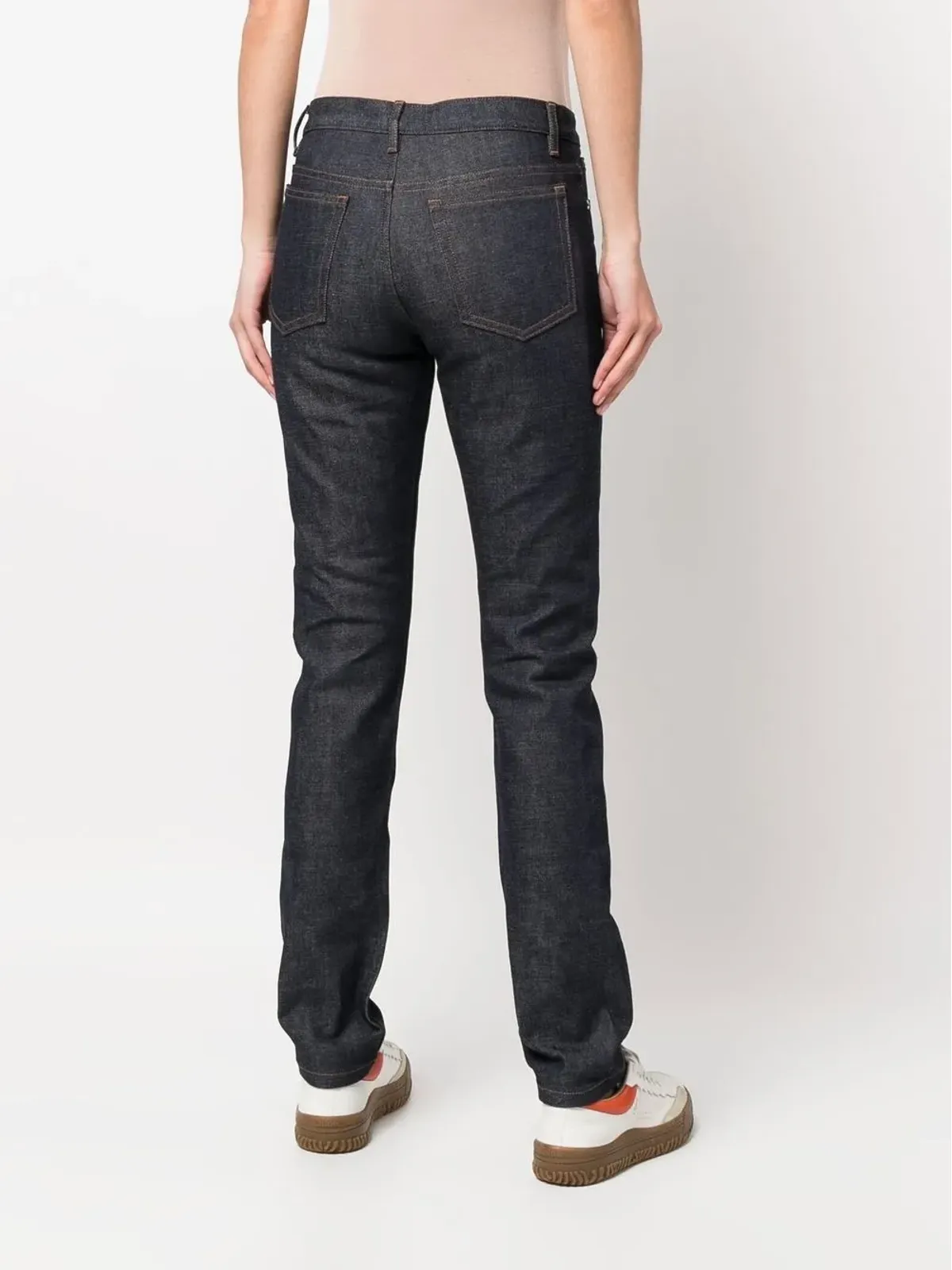 A.P.C. Petit New Standard コントラストステッチディテール ジーンズ - 画像4