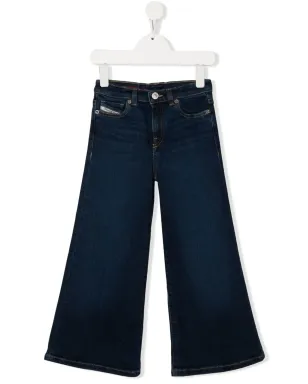 Diesel Kids ミッドライズ ブーツカット ジーンズ - サムネイル1
