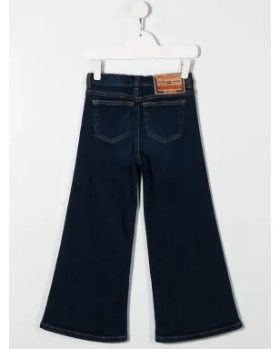 Diesel Kids ミッドライズ ブーツカット ジーンズ - サムネイル2