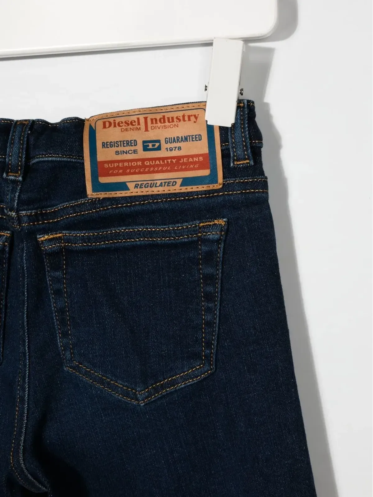 Diesel Kids ミッドライズ ブーツカット ジーンズ - 画像3