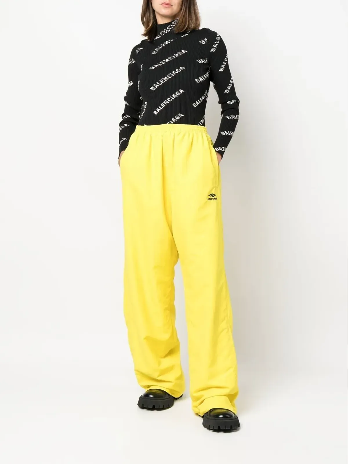 Balenciaga ロゴ トラックスーツパンツ - 画像3