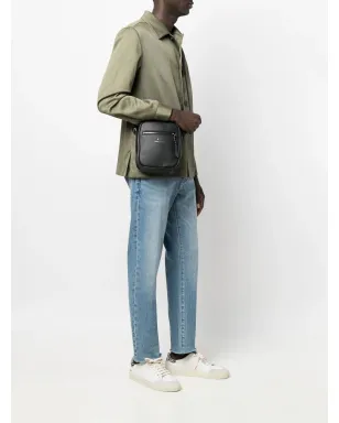 Armani Exchange ロゴプリント メッセンジャーバッグ - サムネイル2