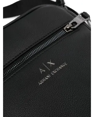 Armani Exchange ロゴプリント メッセンジャーバッグ - サムネイル4