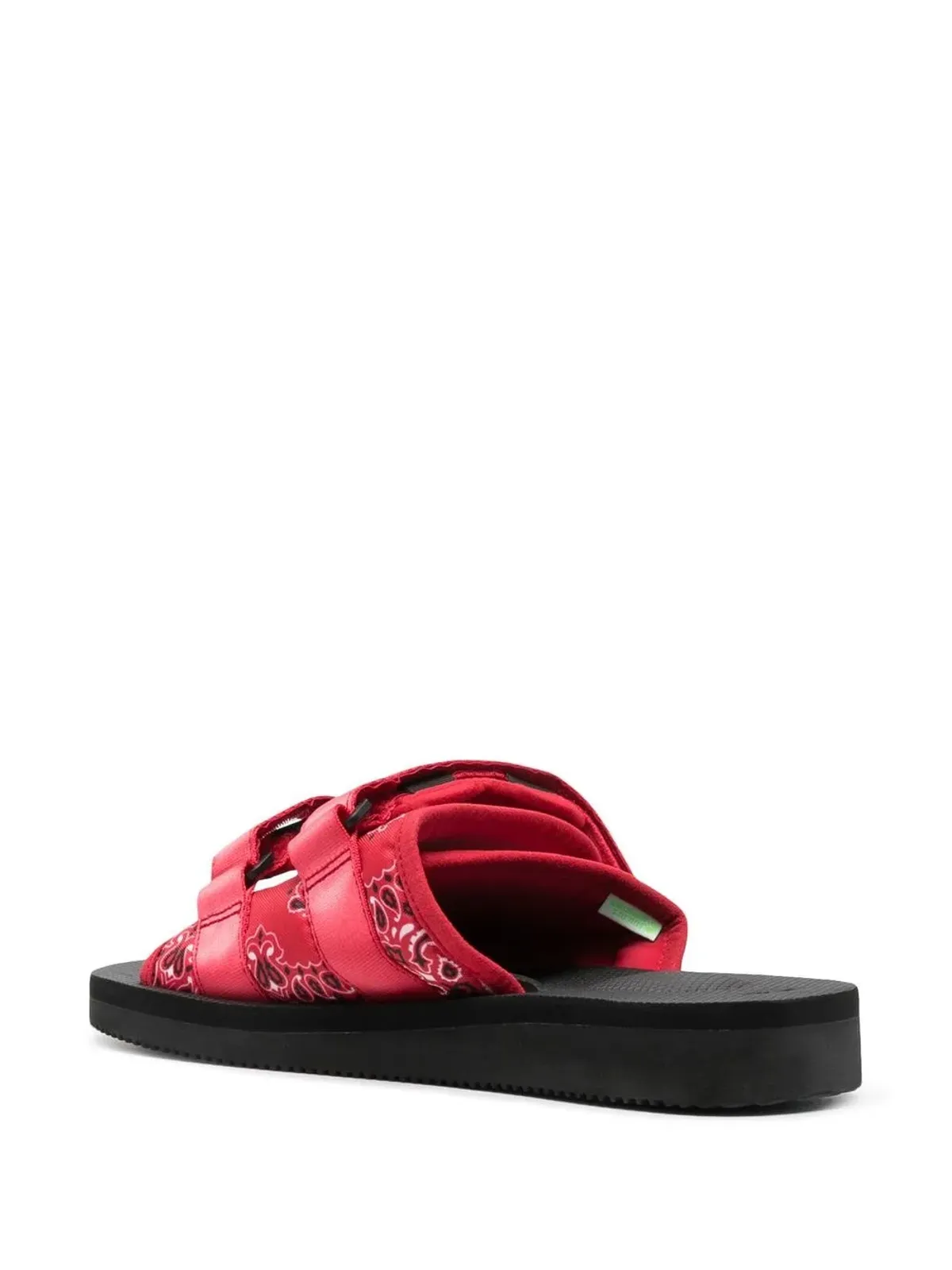 Suicoke ダブルストラップ フラットサンダル - レッド - 画像3