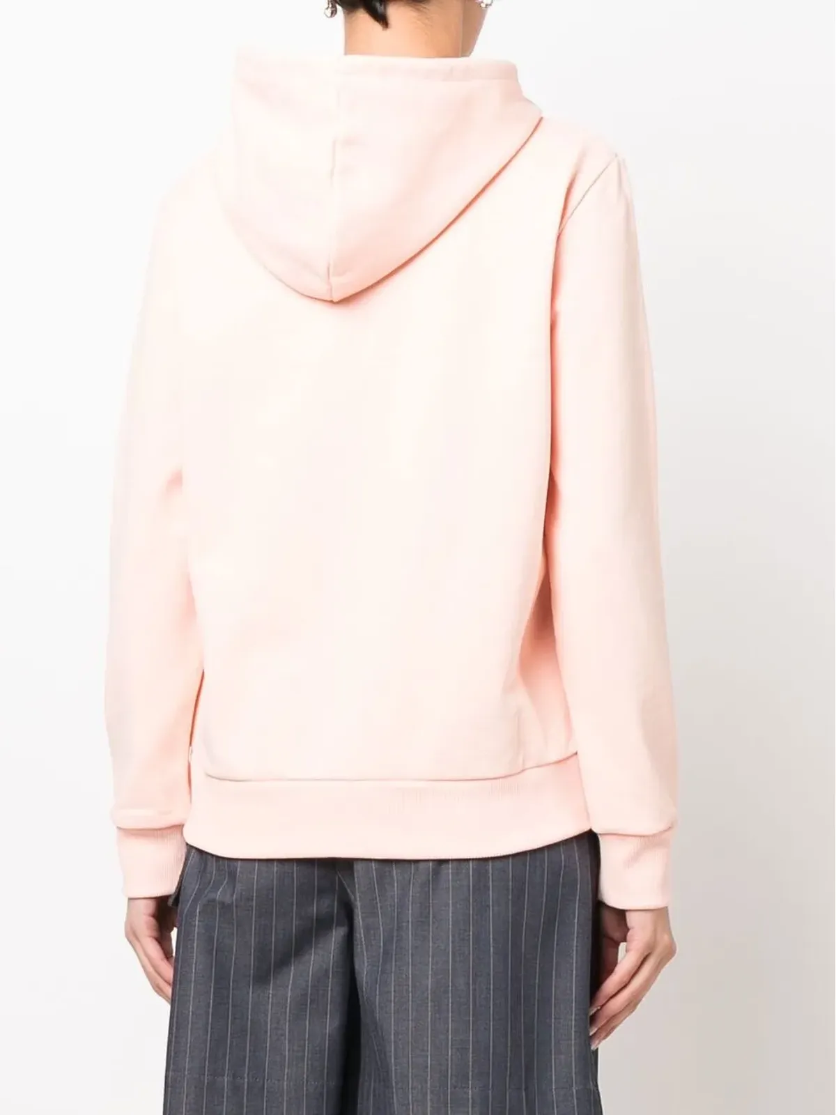 A.P.C. 刺繍入りドローストリングフーディ - 画像4